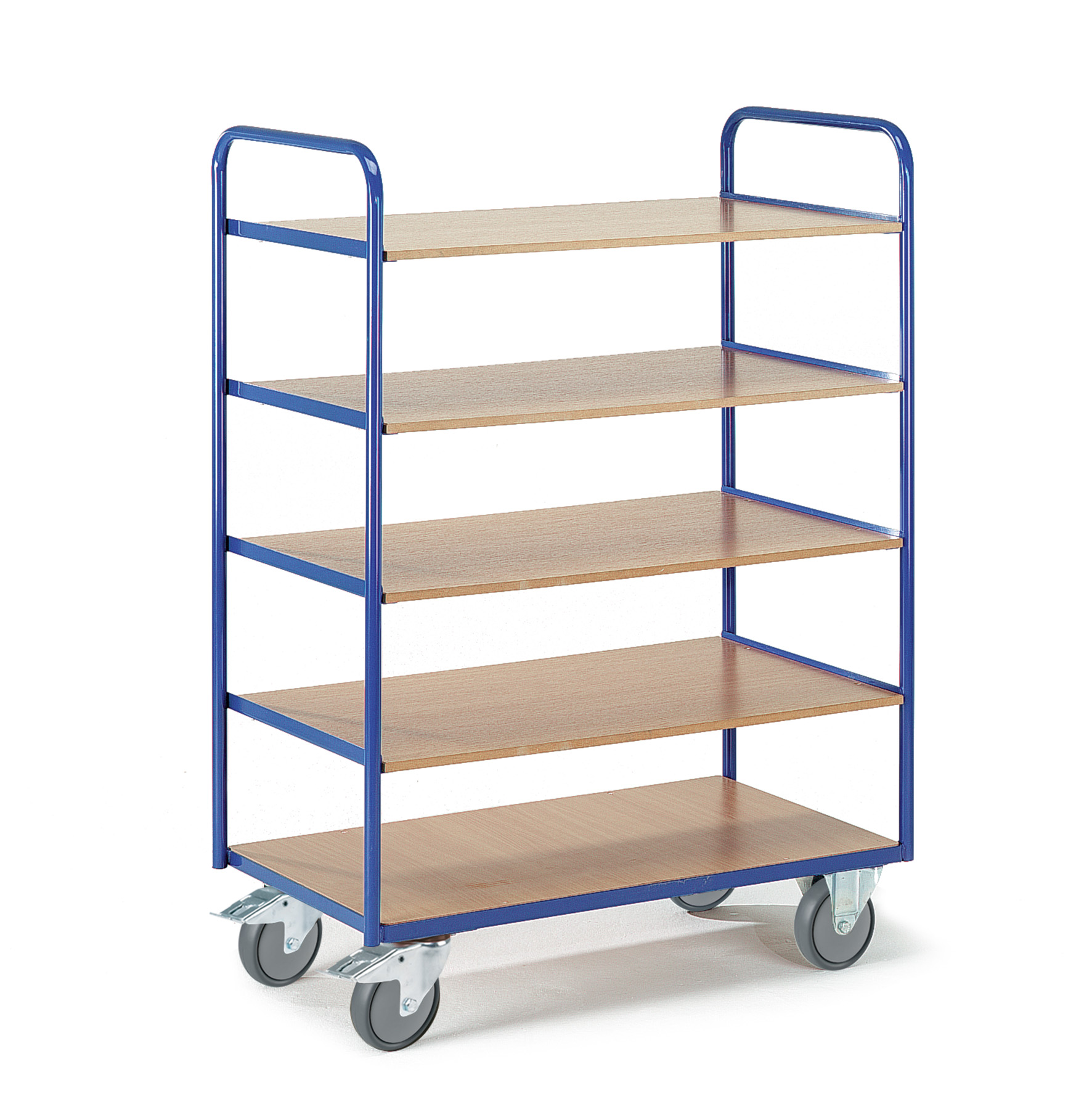 Chariot à étages avec 5 niveaux